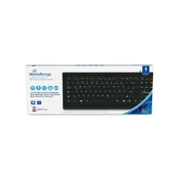 Image of MediaRange Wired Keyboard with Ultra Slim Keys QWERTY Black