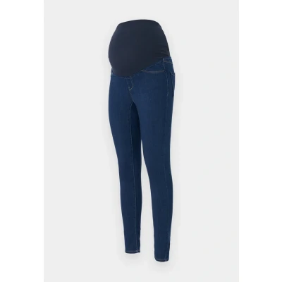 Image of ONLY Women&#039;s Olmrain Life Reg Skinny Jegging Dbd DNM Jeans, Dark Denim Blue, S