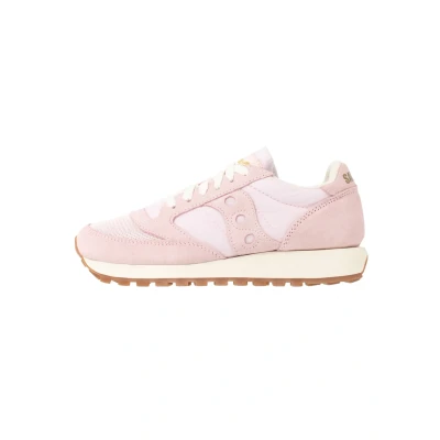 Image of Saucony JAZZ Original Vintage Trainers, Women&#039;s, Size: 5, Pink Leather and textile