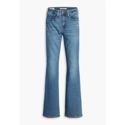 Image of Levi&#039;s 726 HIGH RISE Flare Flared Jeans, Women&#039;s, Size: 24x32, Blue wave mid