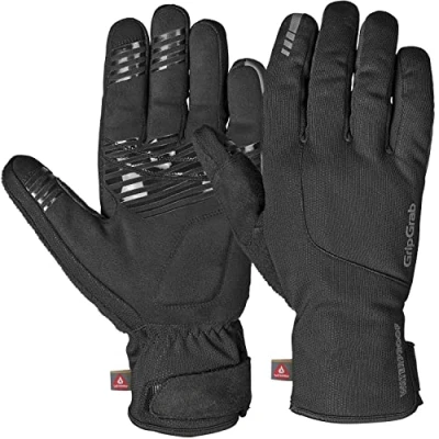 Image of GripGrab Polaris 2 Waterproof Winter Cycling Gloves Primaloft Lined Rain Protection Windproof