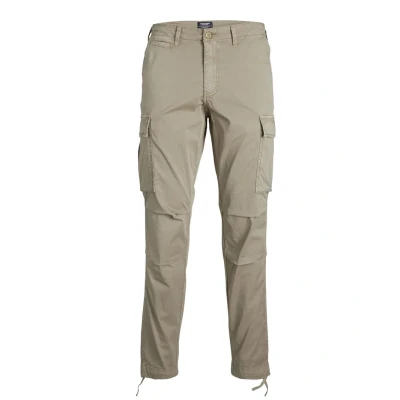 Image of Jack &amp; Jones Jpstace Jjtucker AMA NOOS Cargo trousers Dune detail solid, Men&#039;s, Size: 29x30, solid