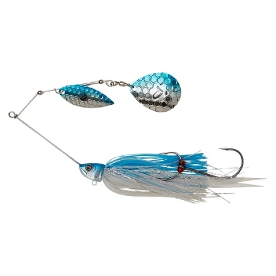 Image of Savage Gear Da&#039;Bush Spinnerbait 16Cm 32G Sinking Blue Silver