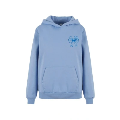 Image of Mister Tee Fluffy Hoodie, Women&#039;s, Size: XS, Powderblue