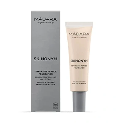 Image of Madara Skinonym Semi Matte Peptide Foundation Porcelain 30ml