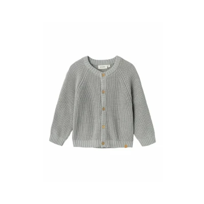 Image of Name it Child Long Sleeve Cardigan, Limestone, 92