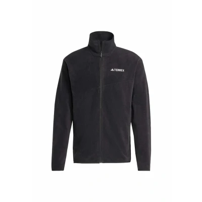 Image of Adidas Terrex Multi FULL ZIP Fleece jacket, Men&#039;s, Size: XXL, Black