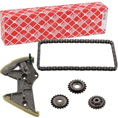 Image of Chain Set, oil pump drive FEBI BILSTEIN 32266