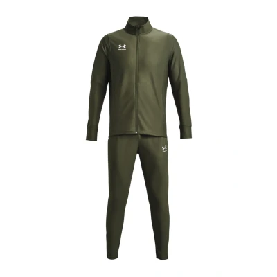 Image of Under Armour Challenger SET Tracksuit, Men&#039;s, Size: XL, Marine od green /white