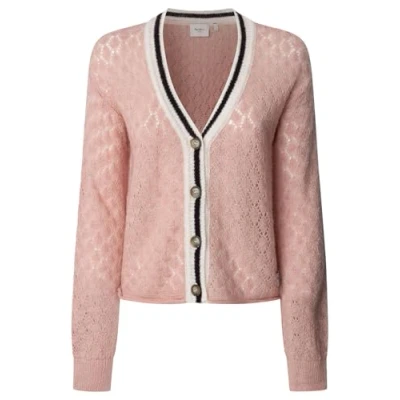 Image of Pepe Jeans NOE Cardigan Cardigan, Women&#039;s, Size: Large, Washed pink