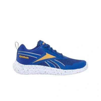 Image of Reebok RUSH Runner Road running shoes for kids, Size: 125, Twilightblue electricamber ftwrwhite