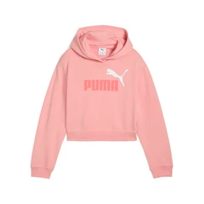 Image of PUMA Girl&#039;s Ess 2 Color No. 1 Logo​ Short Length Hoodie Tr G Sweatshirt (pack of 1)