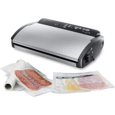 Image of FoodSaver V2860 Dry/Wet Food Vacuum Machine 100W Silver/Black