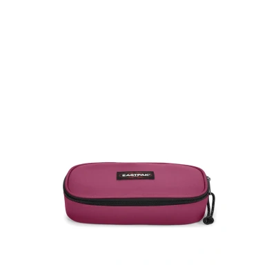 Image of EASTPAK Oval Single Pencil Case, Wine Burgundy, One Size,