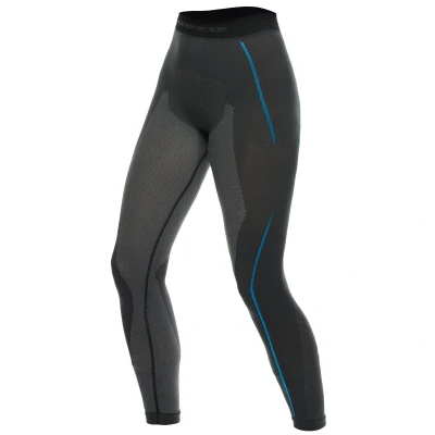 Image of Dainese Women&#039;s Dry Pants Lady Baselayer Trousers, Black/Blue, XS/S