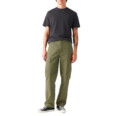 Image of Levi&#039;s Straight Cargo trousers, Men&#039;s, Size: 33x32, Olive night