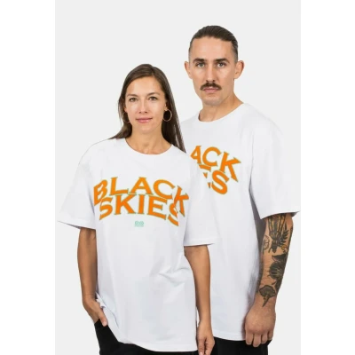 Image of Blackskies TEAM Print Tshirt orangemint, Size: Small, Orange mint