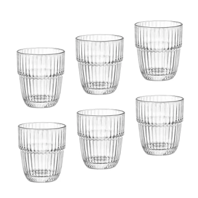 Image of Bormioli Rocco Cocktail Glasses / Whiskey Water Barshine 395 ml 6 Pieces