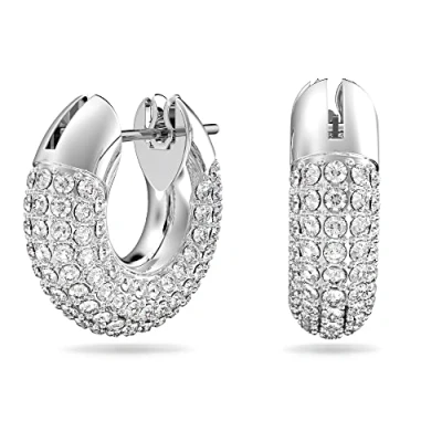 Image of Swarovski Dextera PAVÉ Earrings, Women&#039;s, Size: One Size, White