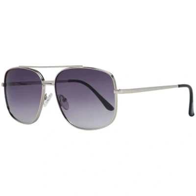 Image of GUESS GF0207 10B 60 Men&#039;s Sunglasses Silver, gray