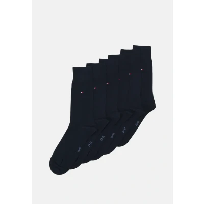 Image of Tommy Hilfiger MEN SOCK 6 PACK Socks, Men&#039;s, Size: 8, Dark navy
