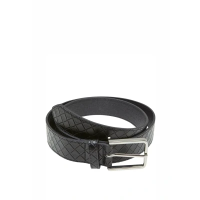 Image of Urban Classics Belt, Men&#039;s, Size: L/XL, Black silver