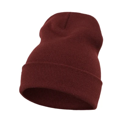 Image of Flexfit Yupoong Heavyweight LONG Beanie, Size: One Size, Maroon