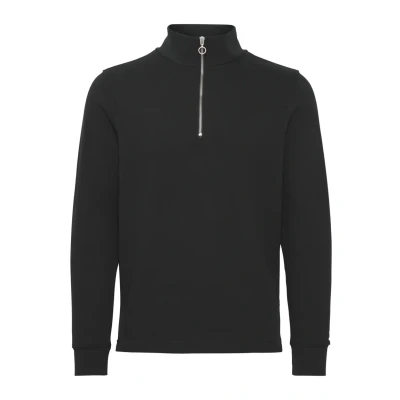 Image of Casual Friday Cfsebastian 0064 Halfzip Sweatshirt, Men&#039;s, Size: Small, Anthracite black