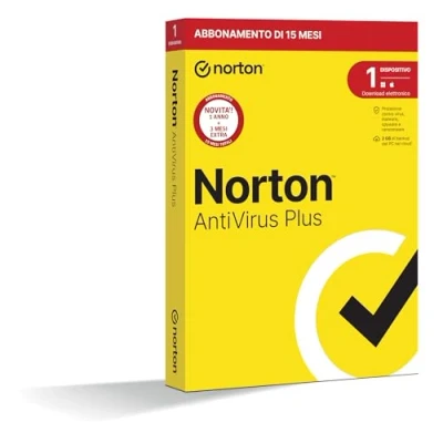 Image of Norton Antivirus Plus 2024, 1 Device, 15 Month License, PC or Mac