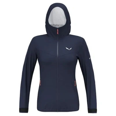 Image of Salewa PUEZ 2.5L PTX Jacket W Hardshell jacket, Women&#039;s, Size: 8, Navy blazer