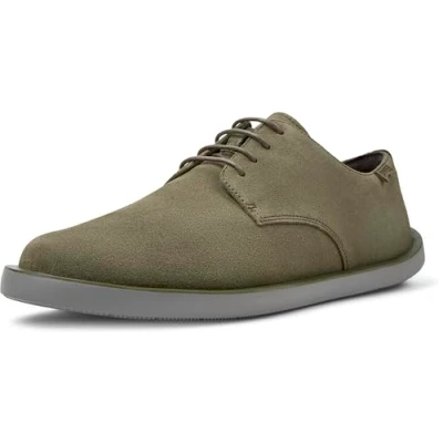 Image of Camper Wagon Casual laceups, Men&#039;s, Size: 6, Green Suede