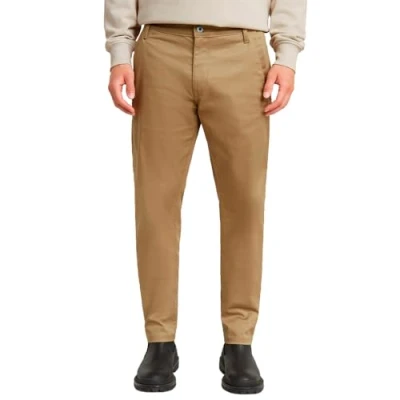 Image of G STAR Morry Chino Trousers, Men&#039;s, Size: 38x32, Safari