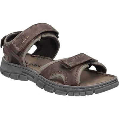 Image of Josef Seibel Brendan Walking sandals, Men&#039;s, Size: 12, Braun kombi Leather and textile