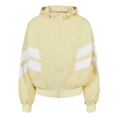 Image of Urban Classics Crinkle Batwing Windbreaker, Women&#039;s, Size: 5XL, Softyellow white