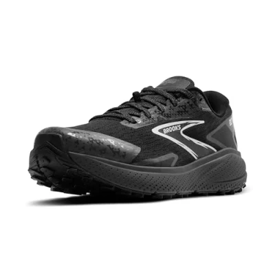 Image of Brooks Divide 5 Trail running shoes, Men&#039;s, Size: 7, Black ebony white Textile