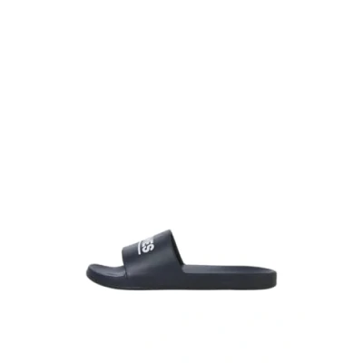 Image of Jack &amp; Jones Jfwollie Slider Pool slides, Men&#039;s, Size: 7, Anthracite Synthetics