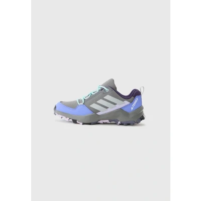Image of Adidas Terrex Unisex Hiking shoes Grey/ silvercoloured/semi flash aqua for kids, Size: 6, silver/coloured/semi Textile/synthetics