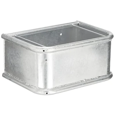 Image of Galvanised feeding trough