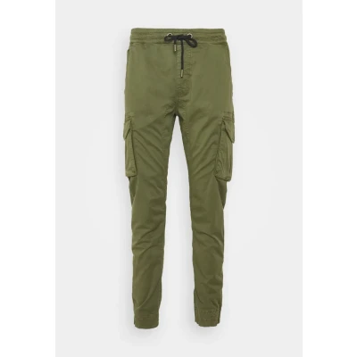 Image of Alpha Industries Cargo trousers, Men&#039;s, Size: Small, Dark olive