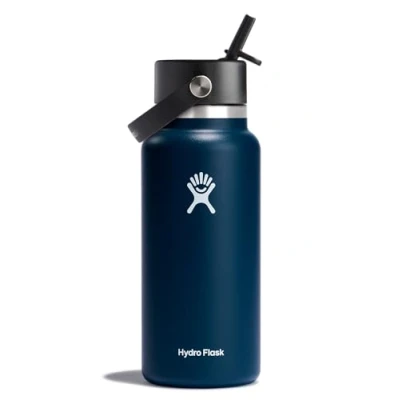 Image of Hydro Flask 32oz / 946ml Wide Mouth + Flex Straw Cap Water bottle
