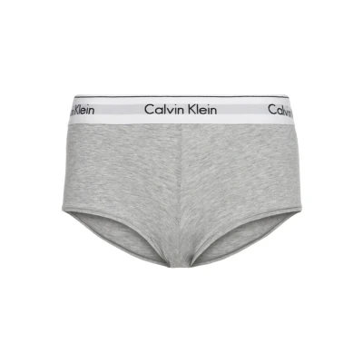 Image of Calvin Klein Underwear Modern Cotton Pants, Women&#039;s, Size: Medium, Grey heather