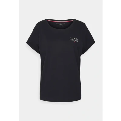 Image of Tommy Hilfiger Short Sleeve Pyjama top, Women&#039;s, Size: Small, Desert sky