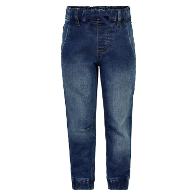 Image of Minymo Power Stretch Slim fit jeans for kids, Size: 12y, Denim