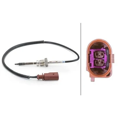 Image of Sensor, exhaust gas temperature HELLA 6PT 014 494 111