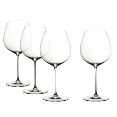 Image of Riedel Wine Glass Set Red Glasses Veritas Pinot Noir 710 ml 4 pieces