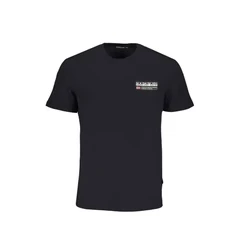 Image of Napapijri Basic Tshirt, Men&#039;s, Size: Small, Black