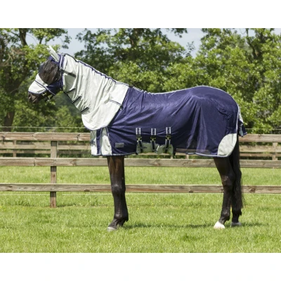 Image of QHP Fly rug with neck and hood