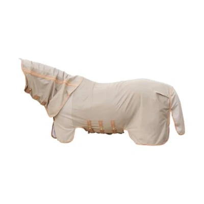 Image of Kentucky Fly Blanket Comfort Beige/Orange 165 7&#039;3