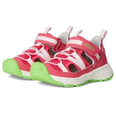 Image of Keen Motozoa Walking sandals for kids, Size: 29, Raspberry/giggle pink shoes