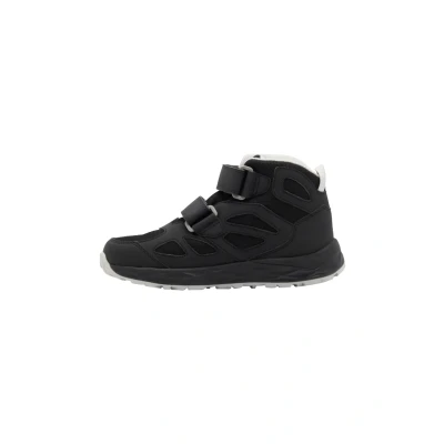 Image of Jack Wolfskin Unisex Children&#039;s Woodland 2 Texapore Mid Vc K Walking Shoes, Phantom, 26 EU